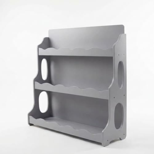 Image of Wood Kids Bookshelf,TranquilGrey