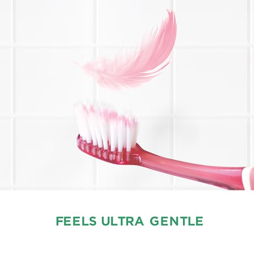 GUM PRO SENSITIVE Zahnbürste | ultraweiche Borsten für empfindliche Zähne und Zahnfleisch | kompakter Kopf | 4 x 1 Stück (mit 1 Gratisprobe) – Bild 3