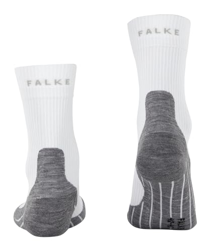 Image of FALKE Men's TE4 Tennis Socks, Crew, Lightweight, Stabilizing, Quick Dry, 1 Pair
