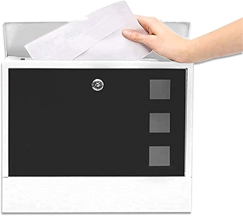 Boîte à dons et suggestions verticale en métal verrouillable pour collectes sécurisées - 2