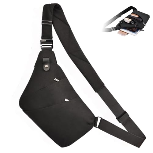 OSOCE-Mens-Sling-Chest-Bag-Shoulder-Crossbody-Bag-Anti-Theft-Waterproof-Bags-Cover-Pack-Rucksack-Cycling-Hiking-Travel-for-Men-Women