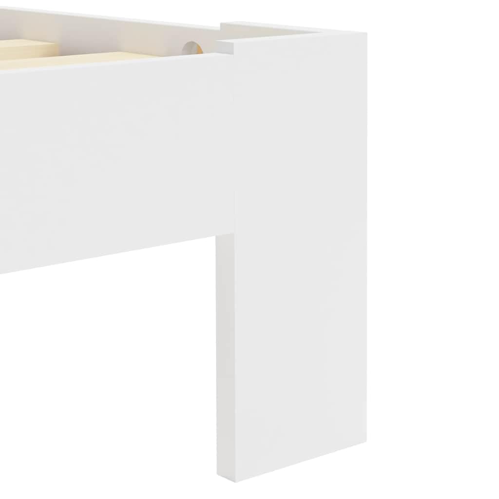 Legno massello di pino bianco Estraibile con secondo letto 120x200cm