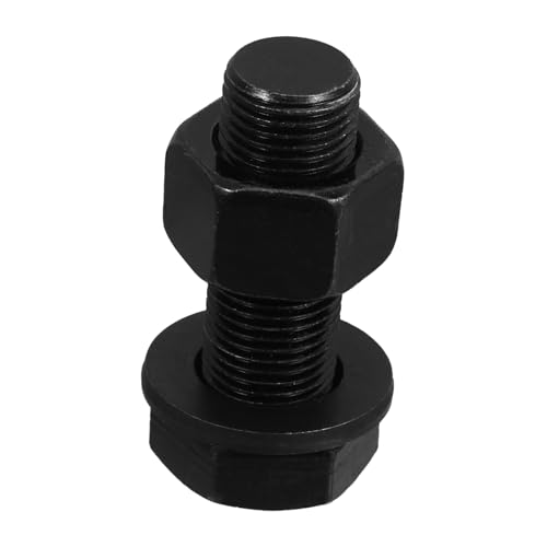 OKUMEYR Hucha De Tornillo Organizador Semanal De Pastillero Lindo Organizador De Pastillas Sostenedor De La Píldora Black Acero Inoxidable
