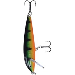 Carrete De Pesca Rapala Rapala Countdown-Material Cuerpo de Balsa-Señuelo Pesca en Agua Dulce Carrete, Cebo Fundido, caña de Pescar, Unisex-Adult, Legendary Perch, 7 cm / 8 g