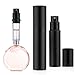 Piriuuo Parfümzerstäuber, 5 ml Parfüm Abfüller Nachfüllbar Leer Reise Parfüm Zerstäuber Mini Portable Sprühflasche Parfum Zerstäuber für Unterwegs Parfüm Behälter für Reisen und Ausgehen(Schwarz) en las günstig Kaufen-Piriuuo Parfümzerstäuber, 5 ml Parfüm Abfüller Nachfüllbar Leer Reise Parfüm Zerstäuber Mini Portable Sprühflasche Parfum Zerstäuber für Unterwegs Parfüm Behälter für Reisen und Ausgehen(Schwarz)