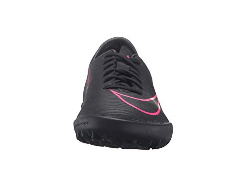 Nike Kids MercurialX Vapor XI Turf Black/Black/Pink Blast Shoe3
