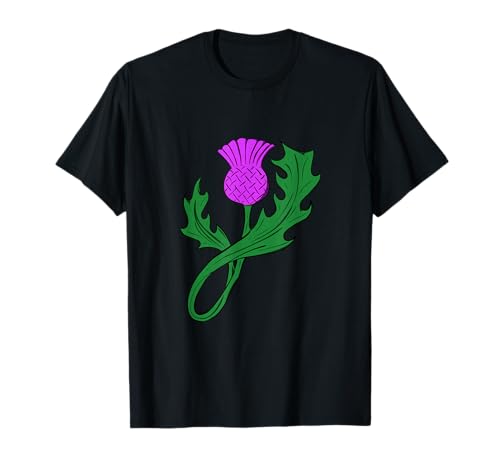 Scotland shirts: Scottish Thistle Shirt ~ Hand Drawn Art T-Shirt