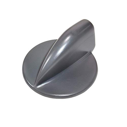 HQRP Gray Duet Washer Dryer Control Knob Compatible with Whirlpool GEW9200LL1 GEW9260PW1 GGW9200LW1 GGW9260PW1 GHW9250MW0 GHW9400PL2 GHW9460PW4 YGEW9200LL1 YGEW9250PW1