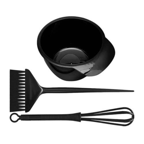 Ciieeo Kit para Teñir Cabello Cuenco, Pincel y Palillo Mezclador, Diseño Sofisticado, Adecuado para Coloración en Salón y Hogar Reutilizable