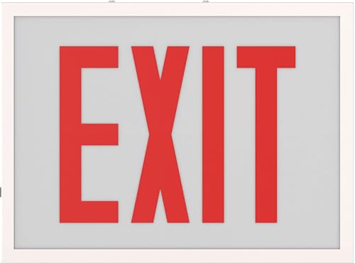 Image of Lithonia Lighting TCE Commercial Steel Exit Sign (Pack of 1)