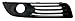 Depo 335-2504R-UD Chevrolet Impala FWD Passenger Side Front Bumper Insert