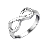 Estos anillos de boda para las mujeres son de cobre plateado de alta calidad de platino. No hay nada mejor que esto anillos de la promesa para ella para simbolizar el amor eterno.