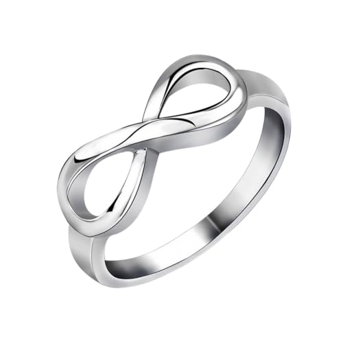 Alliances empilables en or blanc 18k, le cadeau de promesse parfait pour elle
