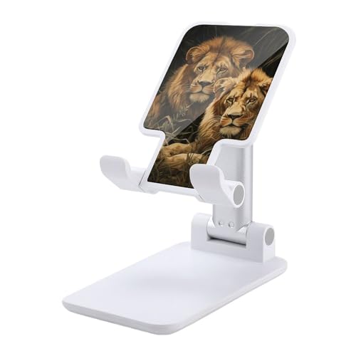 Support de téléphone portable pliable bureau station d'accueil smartphone réglable universel