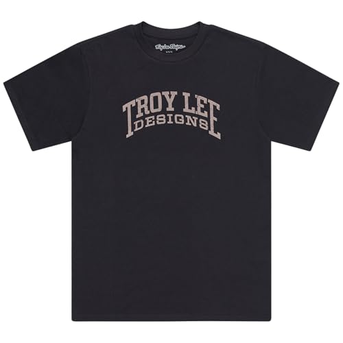 Troy Lee Designs T-Shirt Scholar Carbon SM haut décontracté en coton