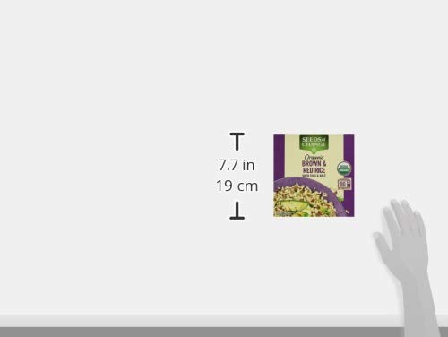 Seeds of Change Brown & Red Rice w/ Chia & Kale, 8.5 Ounce, 6 Count