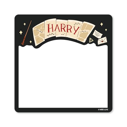 Bloco Adesivo Harry Potter - Blister C/ 3 Blocos 20f Cada Leoarte
