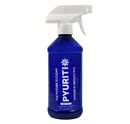 Pyuriti Water Eco Cleaner All-In-One 200ppm HOCL Spray - .02% Hypochlorous Acid Natural, Multi Surface Clean and Degreaser, All-Purpose Cleaning for Home and Business 16oz 1 Pack