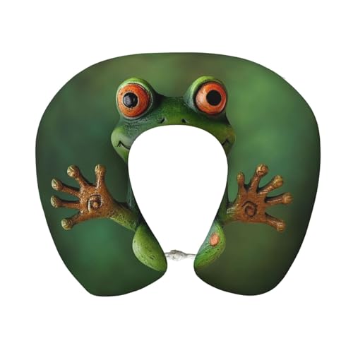 Almohada de viaje de espuma viscoelástica tamaño único miniatura 1