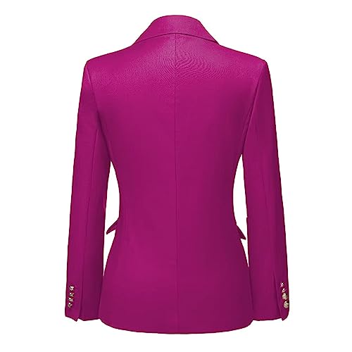 Women Suits 2 Pieces Set Double Breasted Skirt Suit for Business Formal Professional Casual Wedding Skirt Outfit4