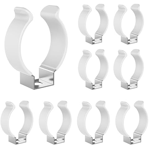 JESLED T8 U Clips Holder Bracket Cover