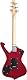 Rocktile Sidewinder E-Gitarre - Rocktile Heavy-Series - Korpus: Linde - 2 Humbucker Tonabnehmer - 22 Bünde - FR-Style Tremolo - Rot