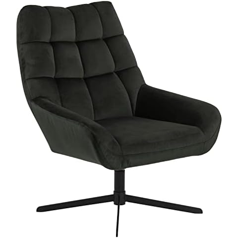 Movian Butaca lounge tapizada verde oscuro Cover