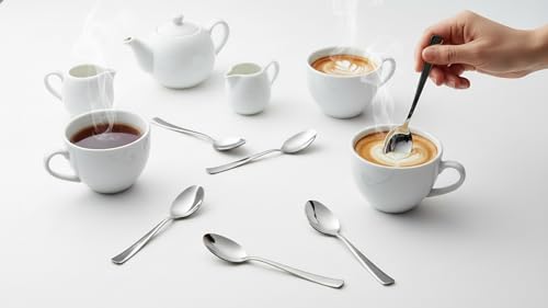 Image of Kanshita's Rasoiware Stainless Steel Tea Spoon Set | Pack of 6 | Durable & Food-Grade Cutlery