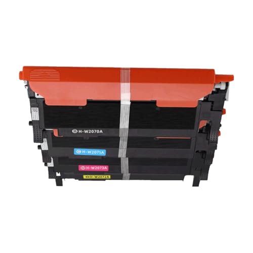 Cartucho 117A W2070A de cuatro colores con polvo de alta densidad para gráficos sin manchas