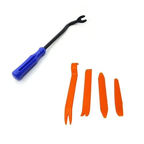 Ensemble d'outils manuels 4 pièces de couleur Silver pour extracteur de démontage intérieur