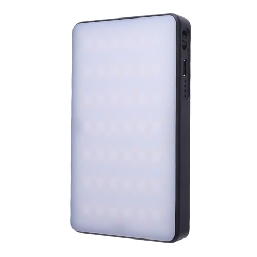 Luz de vídeo RGB portátil y compacta con efectos de iluminación dinámicos para streaming 3