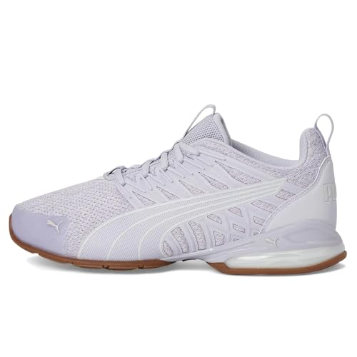 Puma Women's Voltaic Evo Cross Training Shoes, Lilac Crush-Feather Gray-White AH25, 8