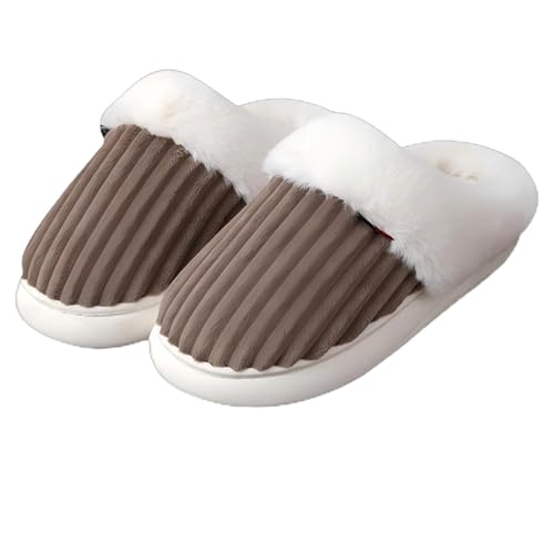 Zureto Cloud Slipper Booties, Cozy Stylish Slipper, Winter Fuzzy Warm Thick-Soled Plush House Cloud Slippers