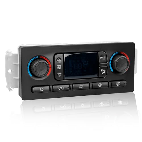 599-211XD Climate Control Module A/C Heater Air Conditioning Panel Fits 2003-2007 Chevy Silverado GMC Sierra...