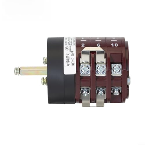 Conmutador tripolar KDHC-40 de 40A y 690V para soldadoras con tres etapas 7