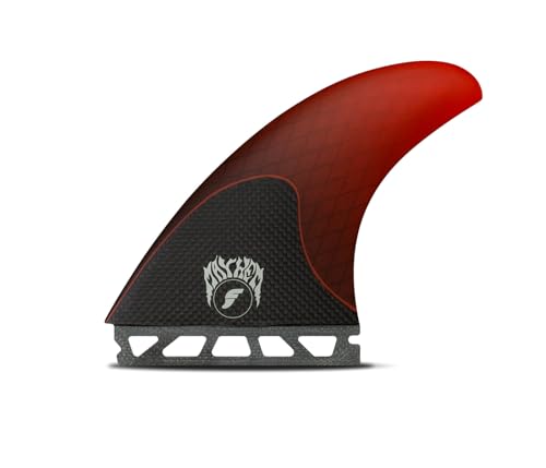 Futures Fins Mayhem 3.0 Thruster Fin Set - Large | Red