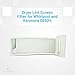EvertechPRO Dryer Lint Screen W10874409 8557884 Replacement for Whirlpool 341256 348855 348858 689469