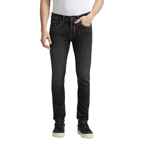 Image of Pepe Jeans Men's Regular Fit Jeans | Mid Rise | Chinox | Jeans for Man