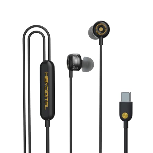 Image of HiBy Digital XOE - DLC Dynamic HiFi Earphones with USB C dac Black
