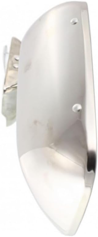 KarParts360 For Dodge B150/B250/B350 1990 1991 1992 1993 Door Mirror Driver OR Passenger Side | Single Piece | Chrome | Full Size Van | Flat | Manual | Foldaway | Non-Heated | For CH1320119 | 4216039