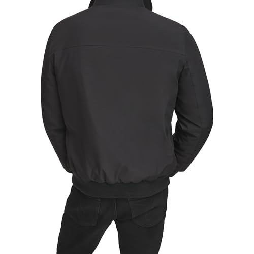 Image of Calvin Klein Men's Flextech Solid Bomber Jacket