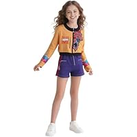Rumi Demon Hunters Girls Costume Huntrix Kpops Demon Hunters Rumi Costume K Pop Merch Girls Cosplay Outfits for Halloween