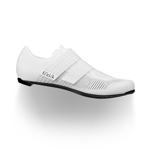 Fizik Men's Vento Powerstrap Aeroweave Lightweight, Ultra-Breathable Road Cycling Shoes