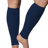 The Wright Stuff Limbkeepers Protective Leg Sleeves Help Prevent Thin Skin cuts, Bumps, and Bruises (Navy)