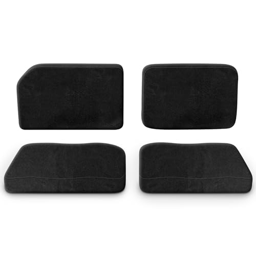 StarknightMT RTV Seat Covers Compatible with Kubota RTV X900 X1120D 2014-2021, X1140 2016-2021, X1100 2007-2013, XG850 Sidekick 2018-2021, Black Durable Anti-Scratch Anti-UV