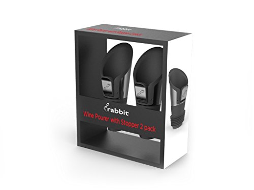 Comparison: Best Oxo Steel Wine Stopper & Pourer 3 Rabbit Wine Pourer Stoppers (Stainless Steel, Set of 2)