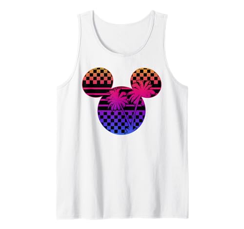 Mickey And Friends Tank Top t-shirt sans manche imprimé été pour adulte