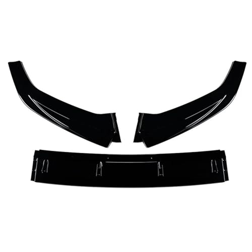 Spoiler canards Audi A5 S5 F5 Sline 2017-2020 en noir brillant pour pare-chocs avant