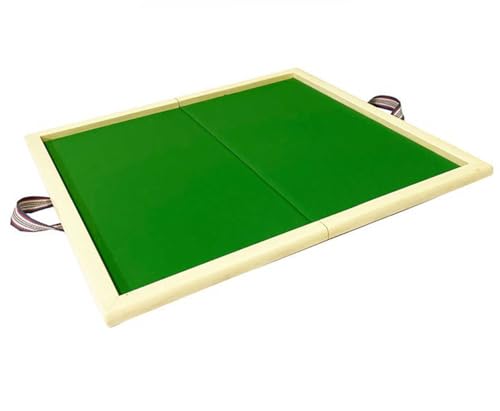 Zusammenklappbarer Spieltisch – tragbares, leichtes Design für einfache Lagerung, ideal für Poker, Mahjong und Dominosteine