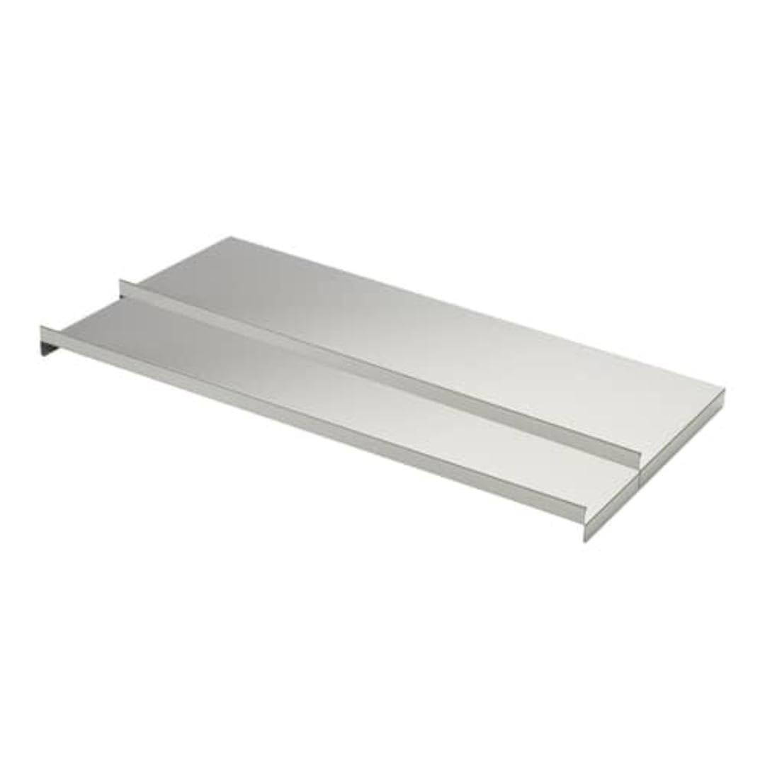 24 FULL SLIDING COVER FOR ICE BINS - Genuine OEM Replacement Part by Krowne – 24 inches (Width), Stainless Steel, Silver, Model SC24F